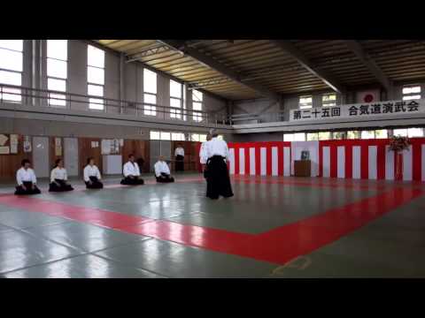Aikido Saku Dojo Embukai 2014 - Endo Seishiro Shihan
