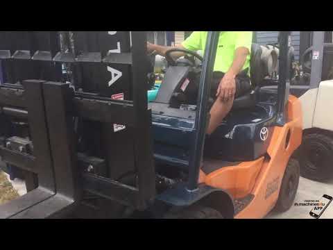 Toyota 2.5 ton LPG Used Forklift