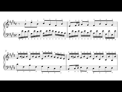 Little Prelude in E major BWV 937