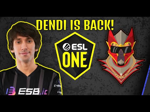 DENDI IS BACK!! - B8 vs D2 HUSTLERS - ESL ONE KUALA LUMPUR 2023 - OPEN QUALIFIERS