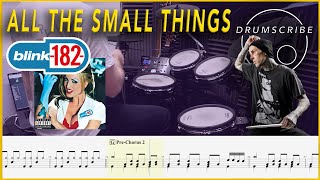 All The Small Things - Blink-182 | DRUM SCORE Sheet Music | #4 DRUMSCRIBE