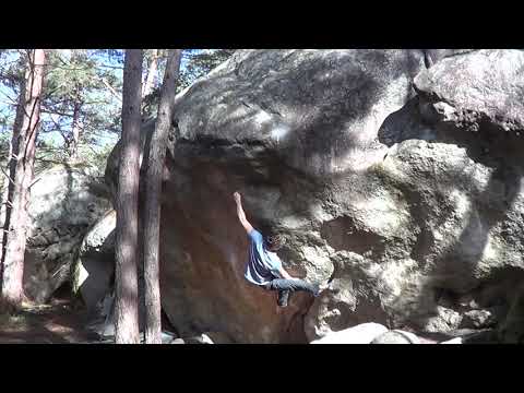 Délire Onirique, 8c (sit). Fontainebleau