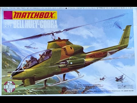 Classic Matchbox: 1/72 Bell Huey-Cobra PK-9 Kit Review