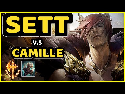 FINN (SETT) vs CAMILLE - TOP GAMEPLAY - EUW Ranked GRANDMASTER
