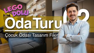 Çocuk Odası Tasarımı | Sancaktepe'de Erkek Çocuk Odası Projesi