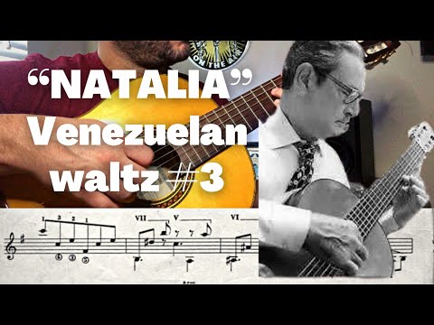 Vals Venezolano no. 3 "NATALIA" | ANTONIO LAURO | Classical Guitar