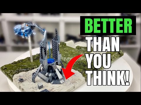The HALO Mega Bloks Battle Scape 3 is a surprisingly good fun set!