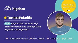 Tomas Peluritis: Beyond dbt: Modern SQL Transformation and Lineage with SQLGlot and SQLMesh