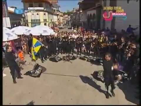 Real Tuna Universitária de Bragança Ao Vivo na RTP1(2008) - Boémio de Bragança