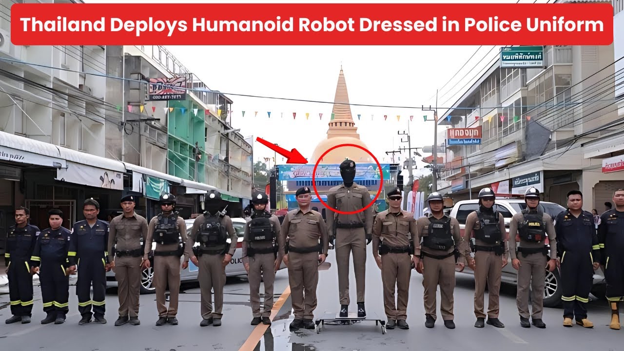 First Real Life Humanoid AI Cop 