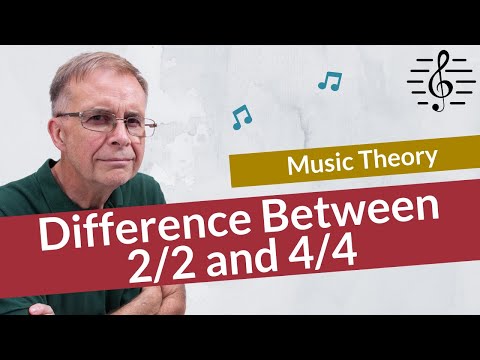 The Difference Between 2/2 and 4/4 Time Signatures - Music Theory