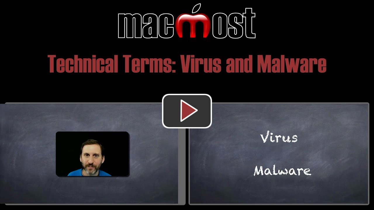 Technical Terms: Virus and Malware (#1681)