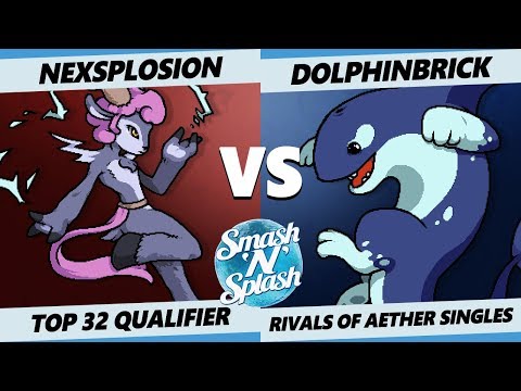 SNS5 RoA - SNT | Nexplosion (Absa) Vs. TUX | DolphinBrick (Orcane) Rivals of Aether Top 64