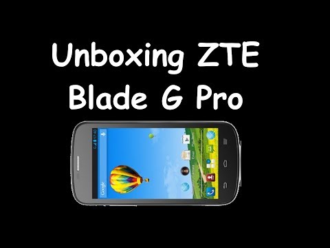 Unboxing y primer contacto ZTE Blade G Pro