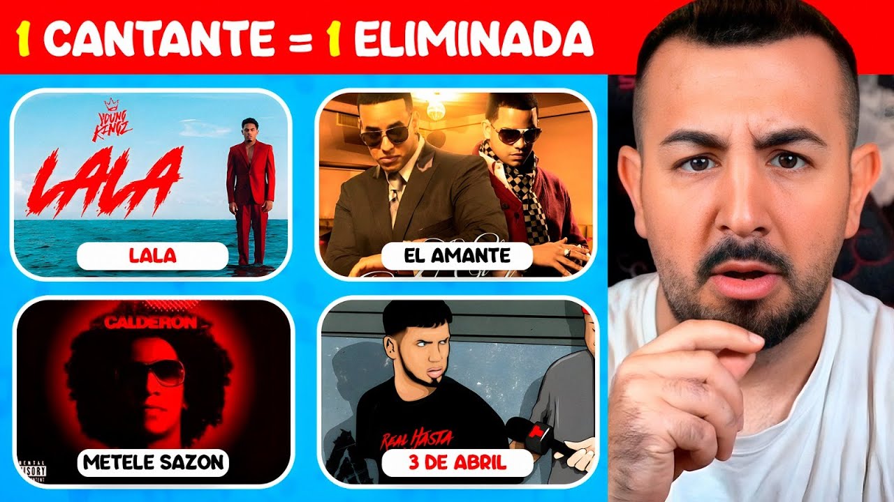 PAPI GAVI REACCIONA A "ELIMINA UNA CANCIÓN DE CADA CANTANTE DE REGGAETON"