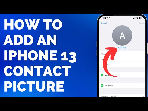 How to Add a Picture to an iPhone 13 Contact - Step by Step Tutorial