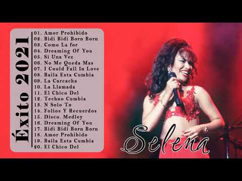 Selena Quintanilla MIX EXITOS 2021   Selena Quintanilla Mix Lo Mejor para Bailar   Canciones Legenda