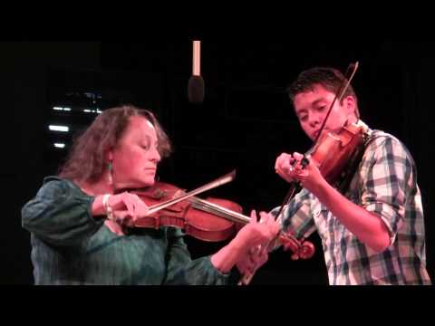 Tallon Sandoval & Johny McDonald ~ 2012 National Oldtime Fiddlers Contest ` Twin Fiddles