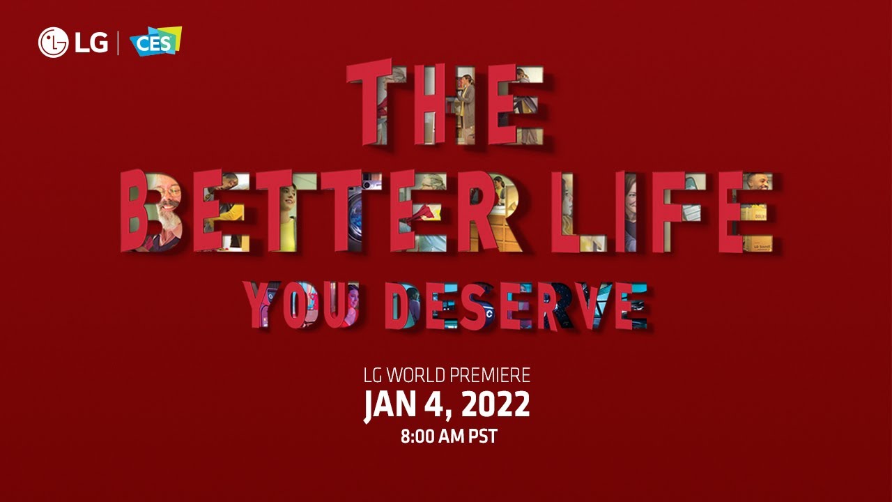 LG at CES 2022 : The Better Life You Deserve - Teaser | LG - YouTube