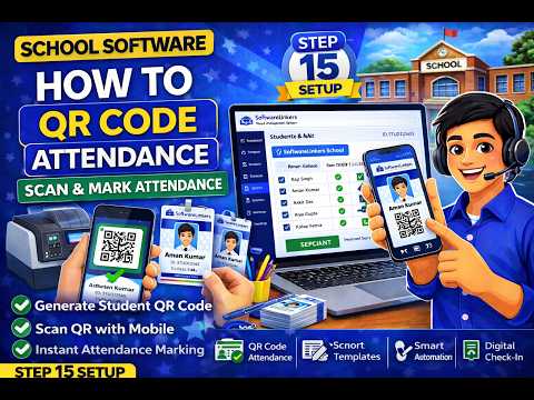  15 How to Take Attendance Using QR Code in School Software | Step-by-Step 