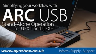 Video thumbnail for RME ARC USB - Simplifying Your Workflow: Stand Alone Operation for UFX II and UFX+ by Synthax Audio UK