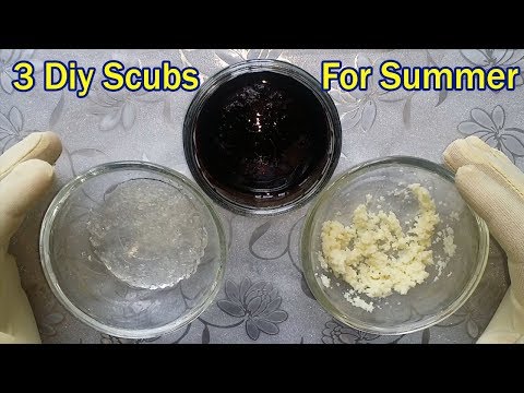 3 Diy Summer Scrubs For Glowing, Fairer and Baby Soft Skin | Aisha Health With Beauty Video