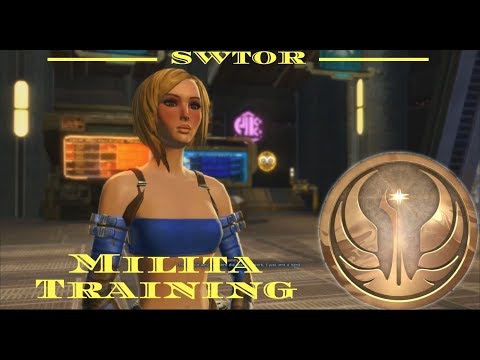SWTOR ♠ Single Quests: Tatooine - Militia Training (Jedi)