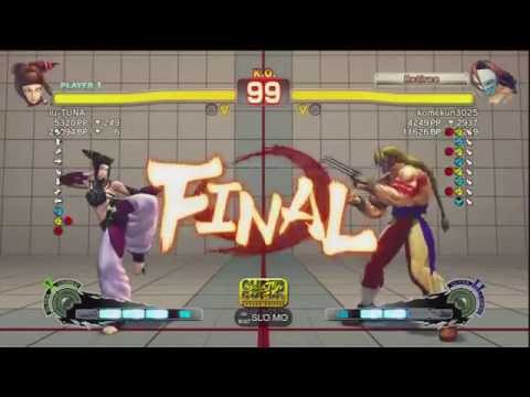 [SSFIV AE 2012] yuhi hikali, lu-TUNA Rank Match 1080p HD