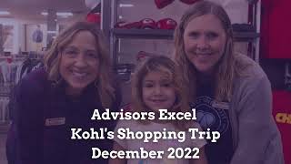 Advisors Excel Kohl's Shopping Trip
