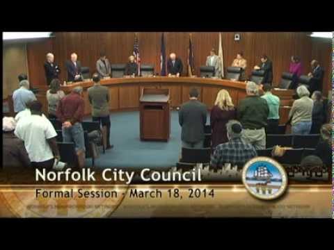 Formal 03/18/14 Session - Norfolk City Council