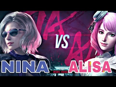 Tekken 8 PC Nina Vs Alisa Epic Fight⚡⚡🔥