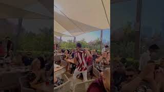 Saxophonist show
