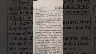 Ecclesiastes 4:9-10 Two are better then one.