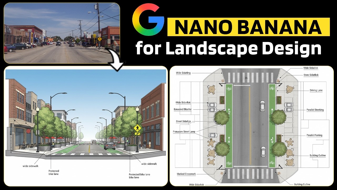 Google Nano Banana AI for Landscape Design | Prompts, Renderings & Workflows Explained