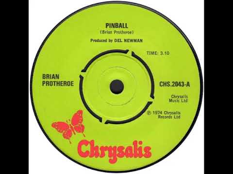 UK New Entry 1974 (195) Brian Protheroe - Pinball