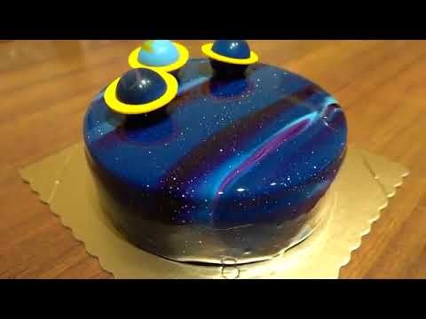 How to make mirror glas cake 🎂