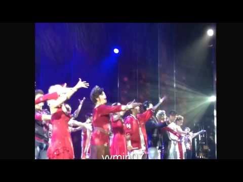 130818 High School Musical  Ryeowook Curtain call & after HSM