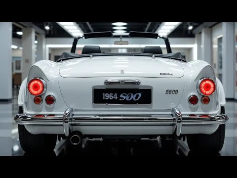 1964 Honda S600 – The Mini Rocket That Changed Everything!