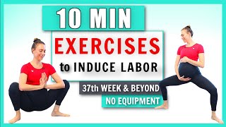10 min Exercises To Induce Labor Naturally at Home I How to Help Labor Progress I Activating Labor