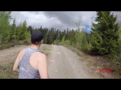 Hälleforsterrängen 2019 - 10 km (Löparperspektiv, 2x)