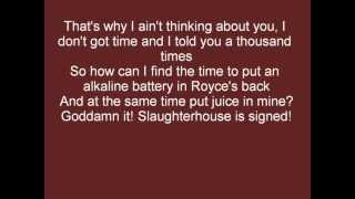 Loud noises Eminem feat. Slaugterhouse lyrics