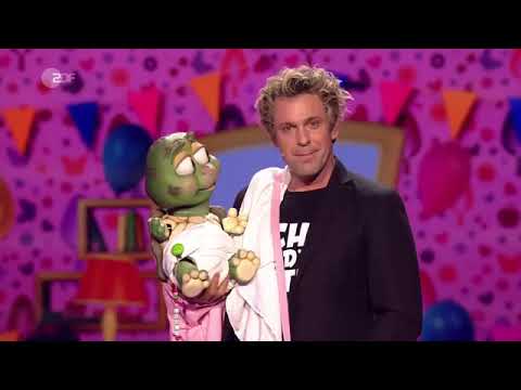 Sascha Grammel und Baby Josie