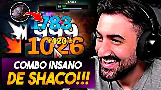 ESSE É UM DOS MELHORES COMBOS PRA SHACO!!! SIMPLESMENTE SURREAL, É MUITO DANO!!!