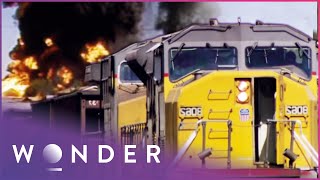 Horrifying Runaway Train: San Bernardino Train Disaster SP 7551 East | Mayday | Wonder