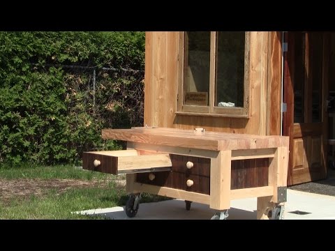 L'gosseux d'bois Ep 120 - Un établi mobile -- partie 4