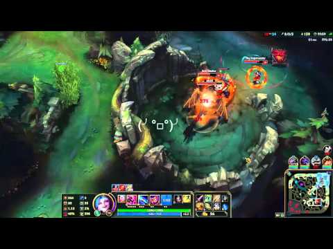 LoL-Funny Moments,Annie Burst and Fed Jinx.