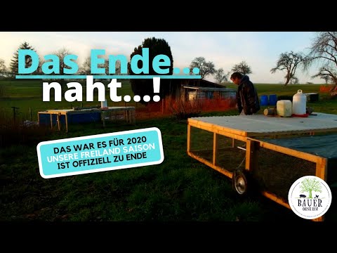 Das Ende naht.... ich habe fertig! Hühnerhof ganz ohne Hühner....