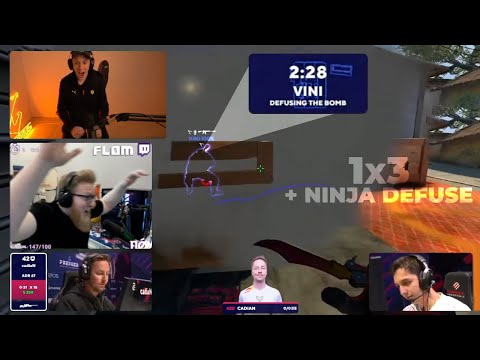 os streamers gringos ficaram malucos com o clutch absurdo do vini