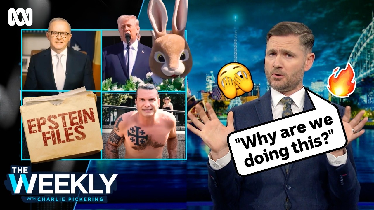 This week's wildest news moments | The Weekly | ABC iview