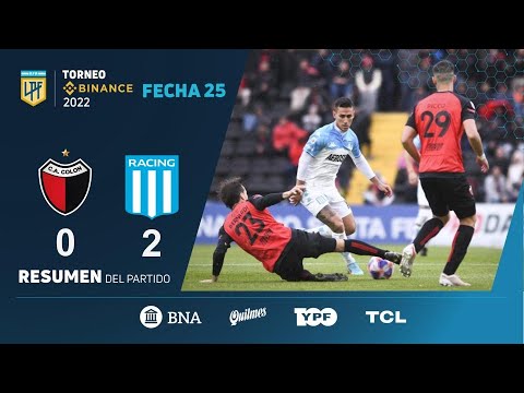 #TorneoBinance | Fecha 25 | resumen de Colón - Racing